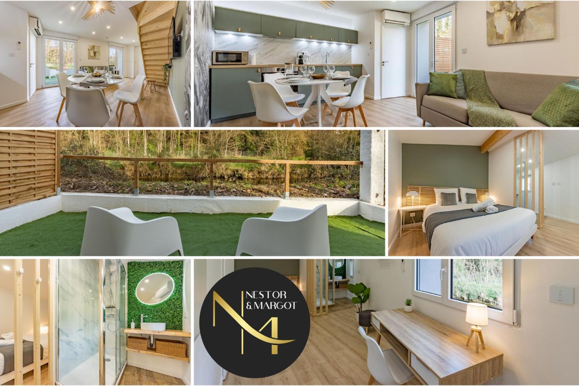 Le Green Duplex - Clim - Parking - Netflix - Nestor & Margot Auterive  エクステリア 写真